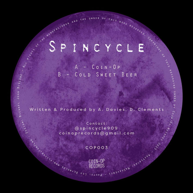 Spincycle - Coin-Op / Cold Sweet Beer [2026 Repress]