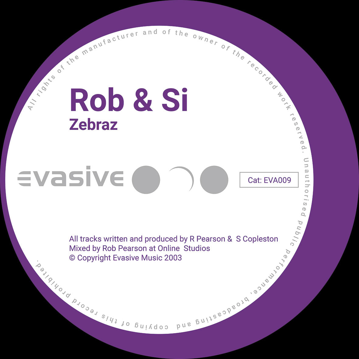 Rob & Si - Roll One Up / Zebraz