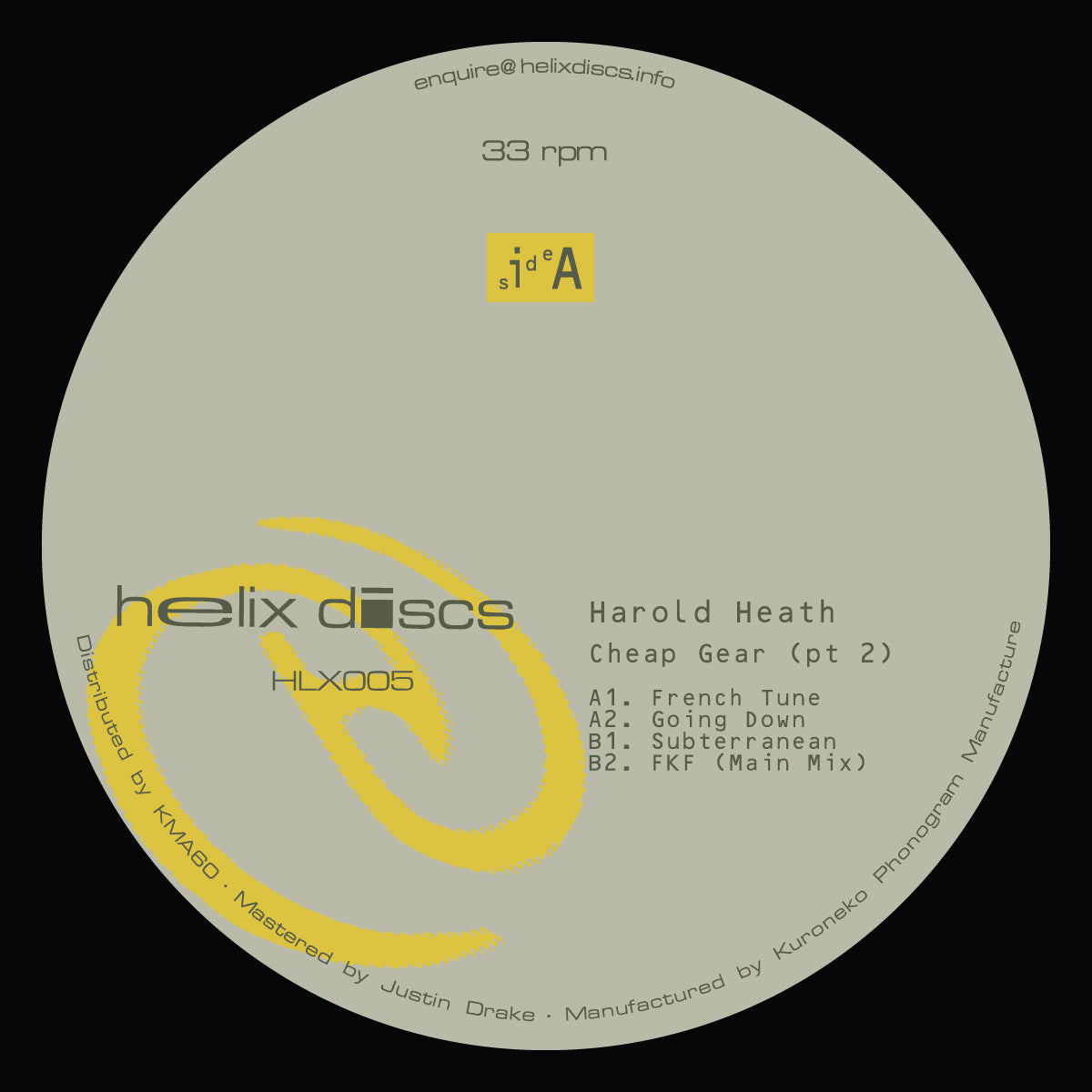 Harold Heath - Cheap Gear (Part 2) [vinyl only]