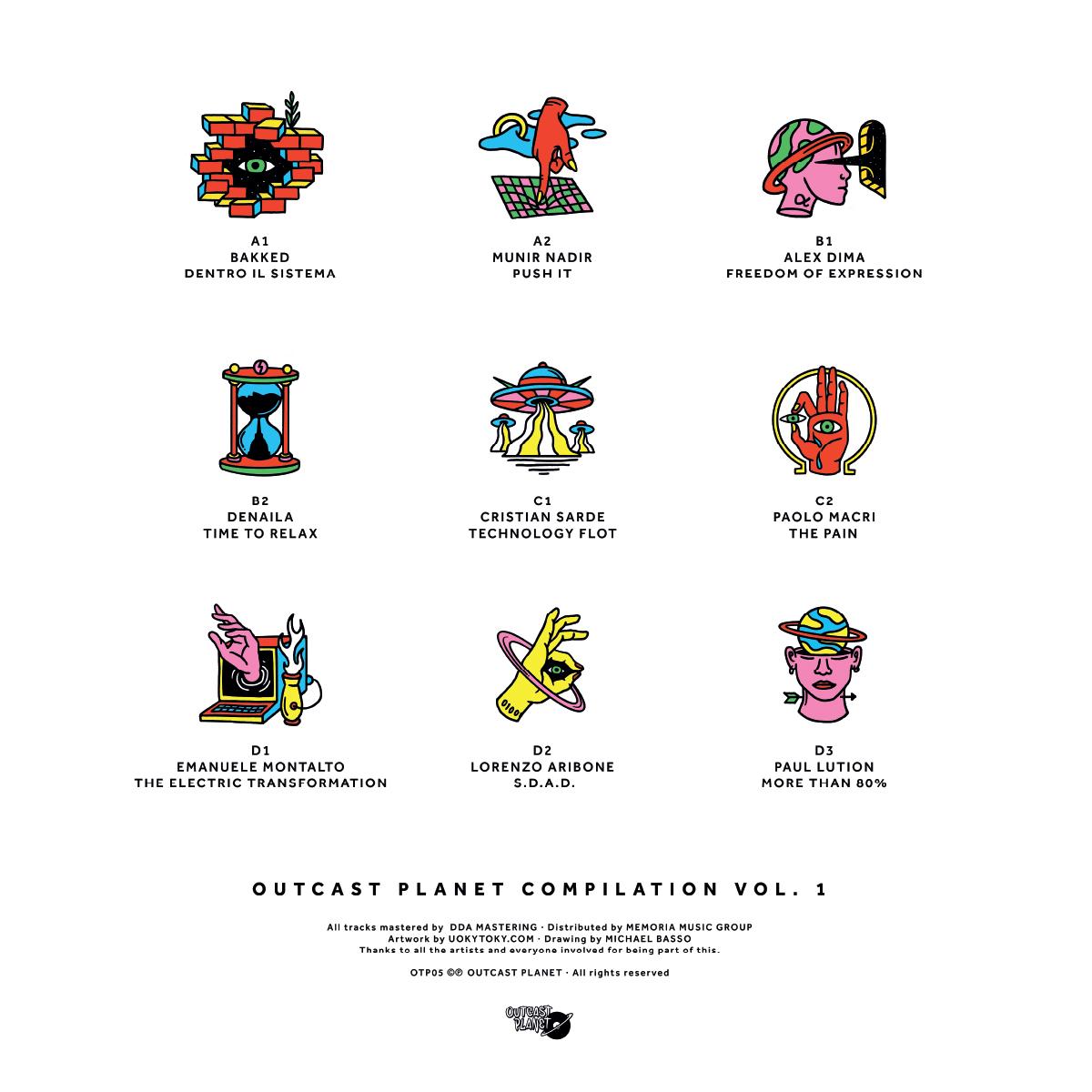 Various Artists - Outcast Planet Compilation Vol.1 [2x12"]