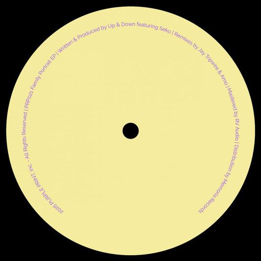 Up & Down & Seko - Family Portrait EP [VINYL ONLY]