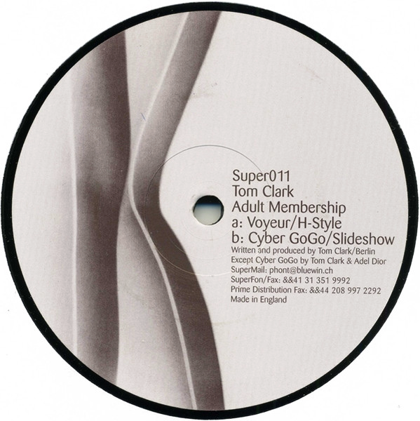 (2001) Tom Clark – Adult Membership