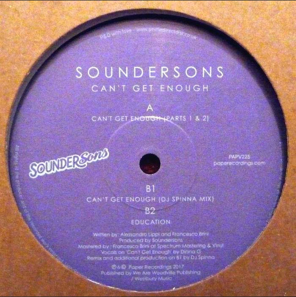 Soundersons – Can't Get Enough