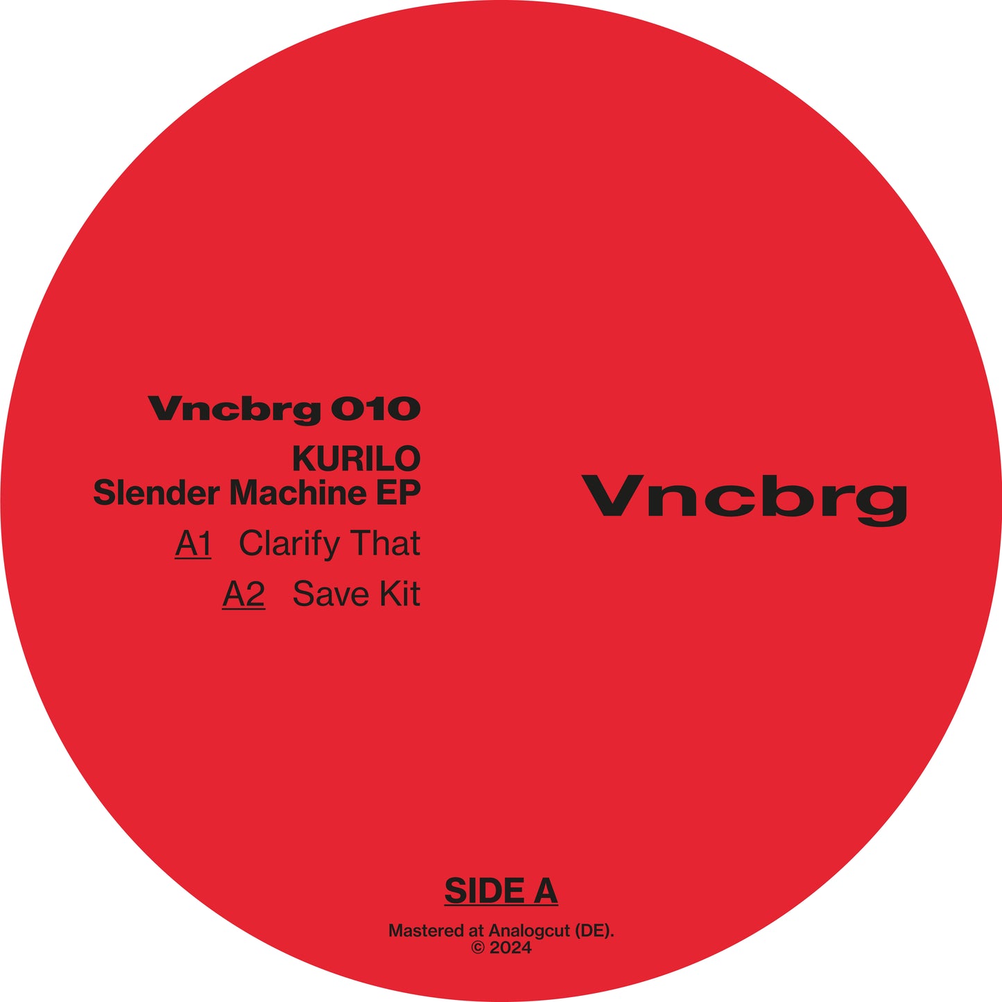 Kurilo Slender - Machine EP