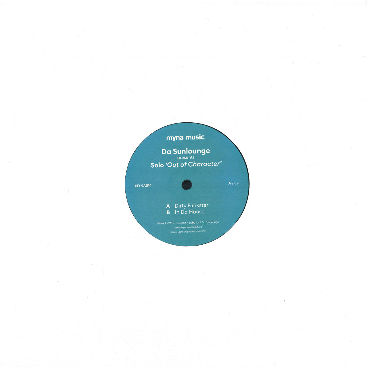 Da Sunlounge - Out Of Character