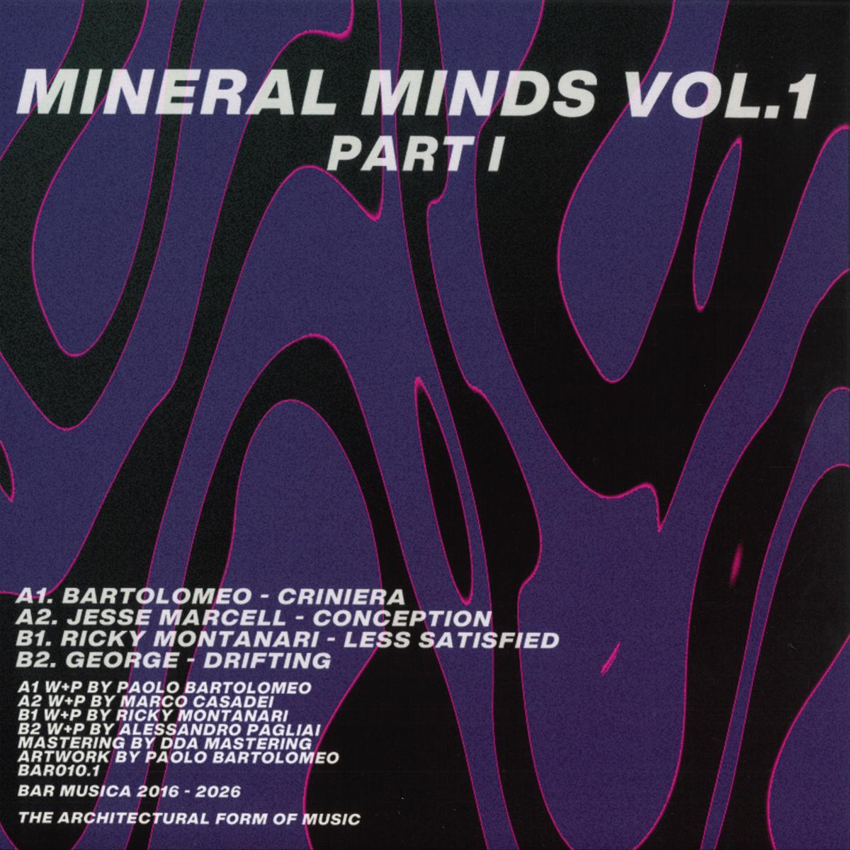 Bartolomeo/Jesse Marcell/Ricky Montanari/GEORGE - Mineral Minds Vol. 1